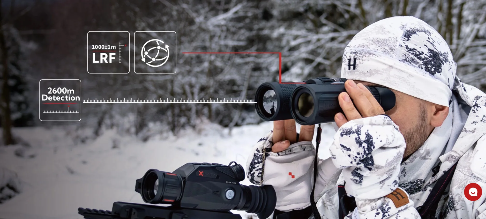 тепловизионный бинокль Nocpix Quest H50R
